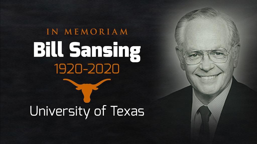 CoSIDA Hall of Famer Bill Sansing, First SID At The University of Texas, Passes Away